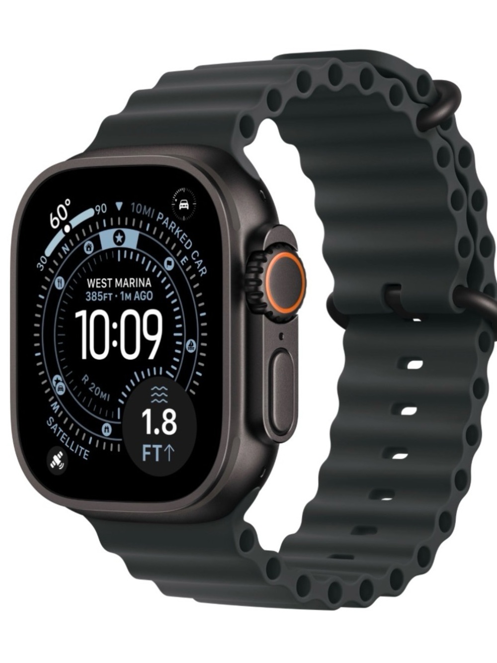 Apple Watch Ultra 3 (GPS+Cellular) 49mm Black Titanium